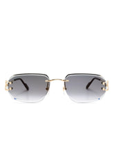 rectangle frame sunglasses
